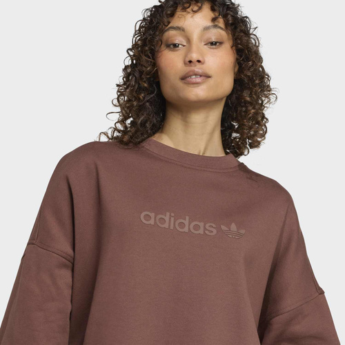 Bluza damska adidas Essentials Linear Oversized Crew JW1018